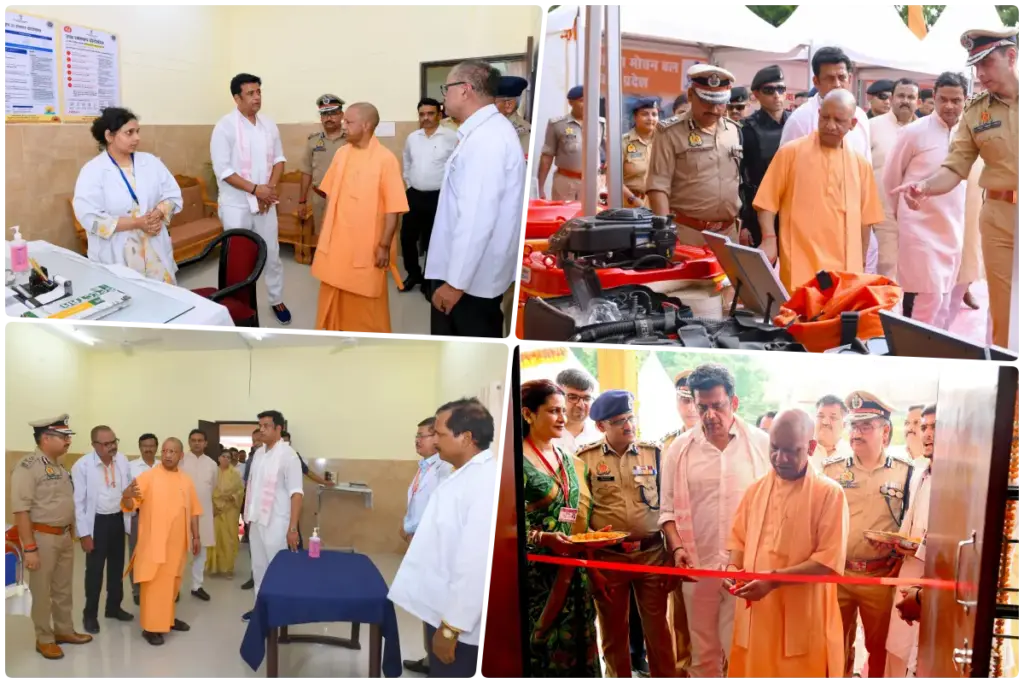 cm yogi and ravi kishan