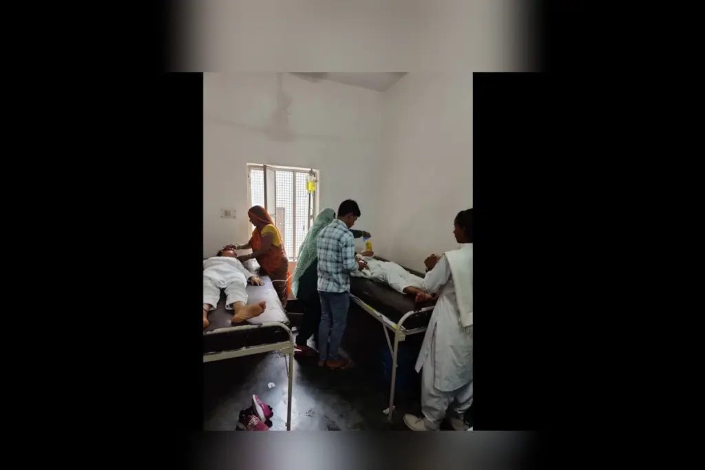Girl students fall ill