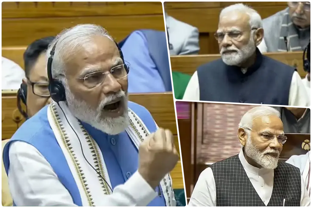 pm modi in parliament