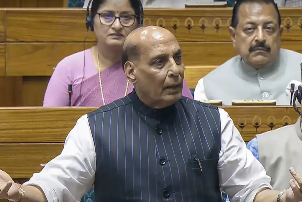 rajnath singh, monsoon session, operation sindoor