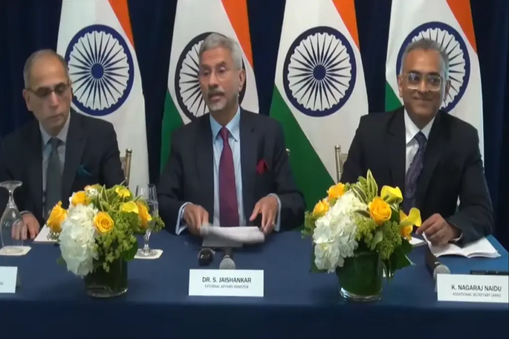 s jaishankar in us