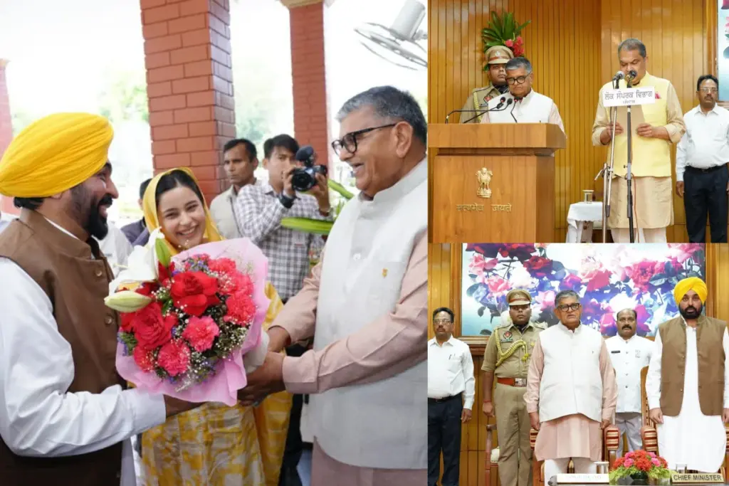sanajeev arora takes oath as punjab cabinet minister