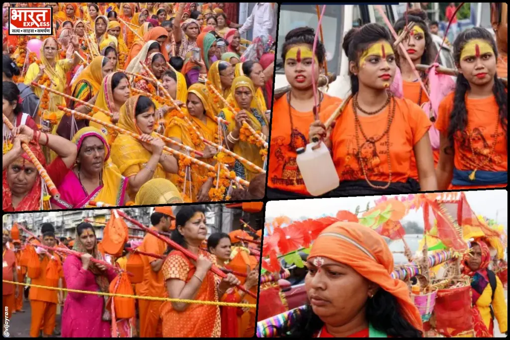 women in kawar yatra 2025