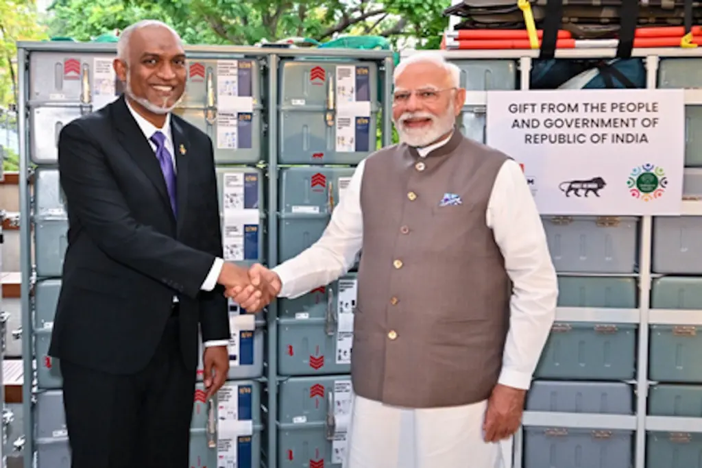 प्रधानमंत्री मोदी की मालदीव यात्रा