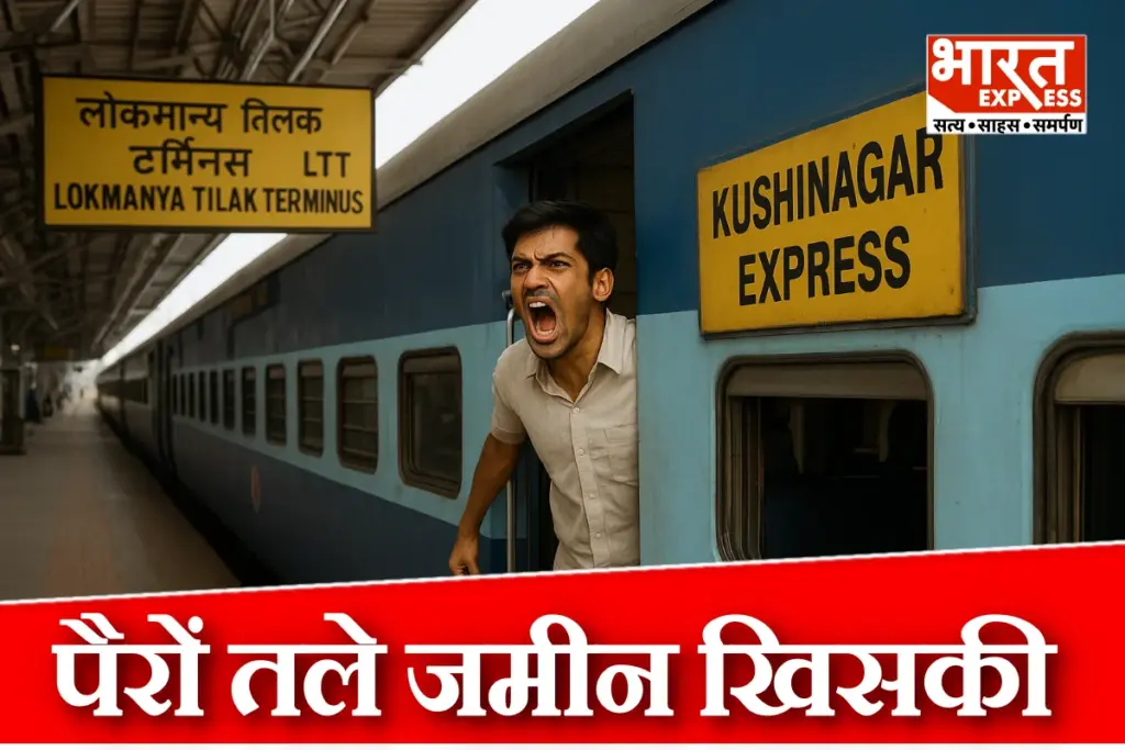 Crime In Kushinagar Express Gorakhpur To LTT Lokmanya Tilak Terminus