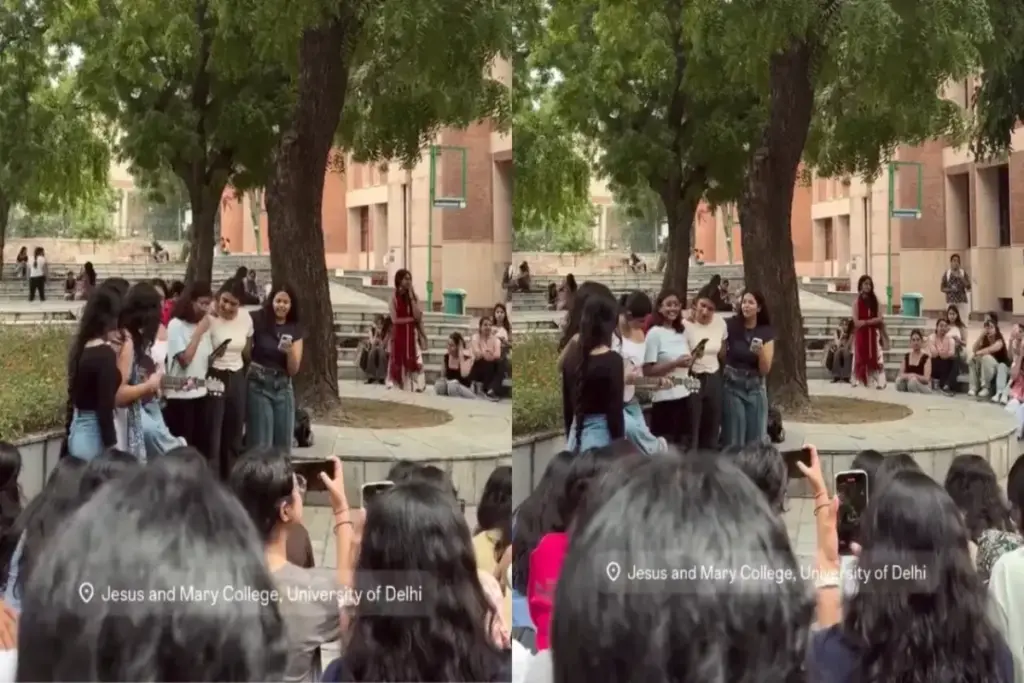 DU Girls Saiyaara Viral Video