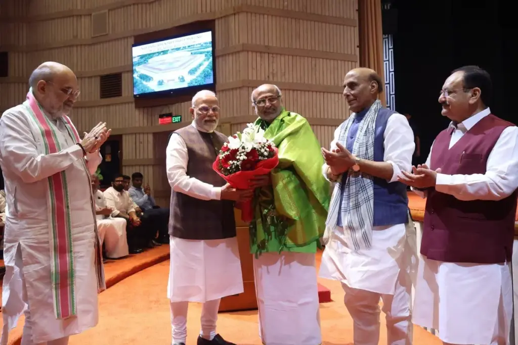 CP Radhakrishnan आज दाखिल करेंगे नामांकन, पीएम मोदी भी होंगे साथ