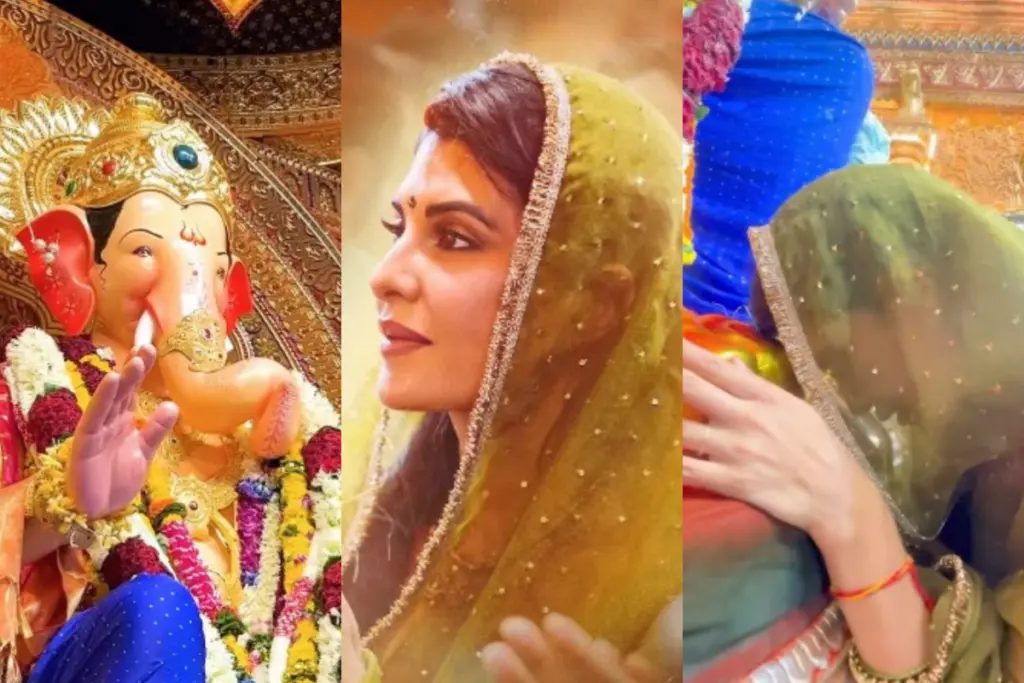 Ganesh Chaturthi Jacqueline Fernandez