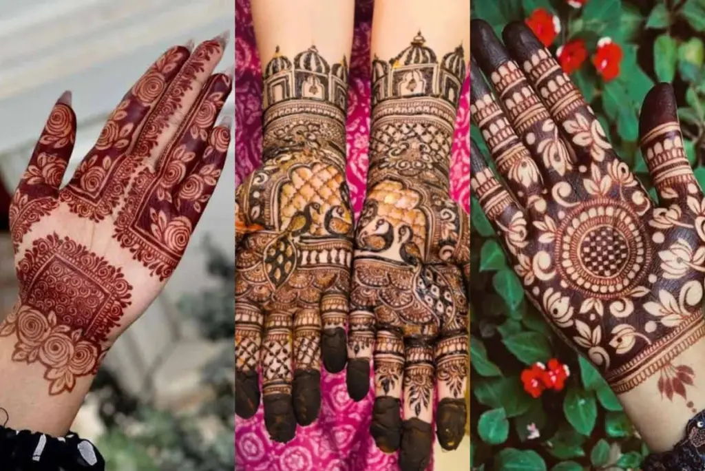 Kajari Teej Mehndi Design