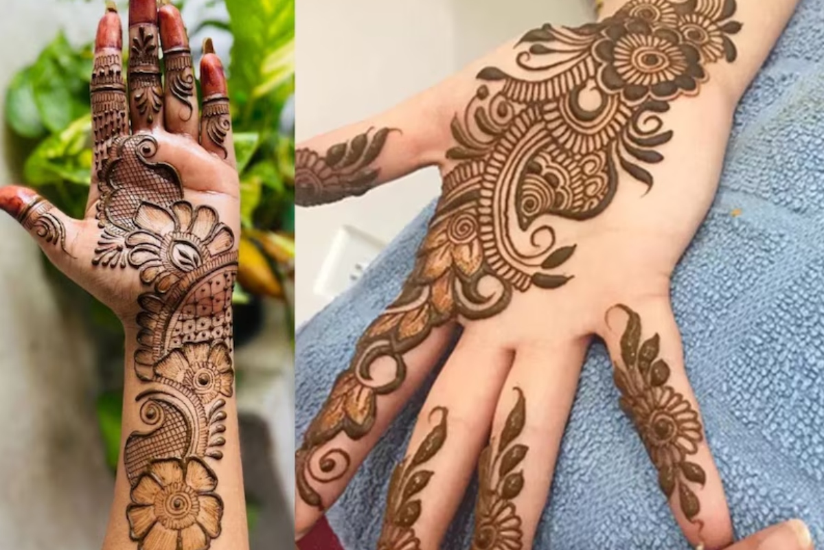 अगर आप ऑफिस जाने वाली महिलाएं हैं और हाथों को भरा-भरा नहीं रखना चाहती हैं, तो आप इस तरह से बेल मेहंदी डिजाइन को भी आप लगा सकती हैं. डिजाइन को देखकर सभी आपकी खूब तारीफ करेंगे.