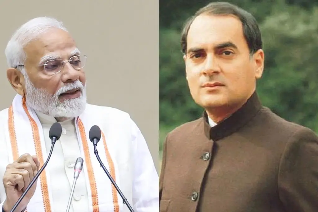 Rajiv Gandhi की जयंती पर पीएम मोदी ने दी श्रद्धांजलि