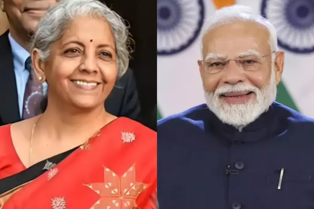 PM MODI-NIRMALA SITHARAMAN