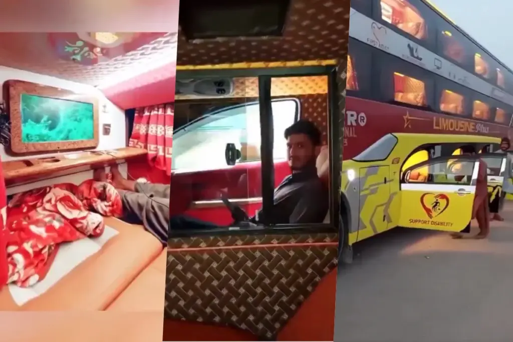 Pakistan Luxury Bus Video