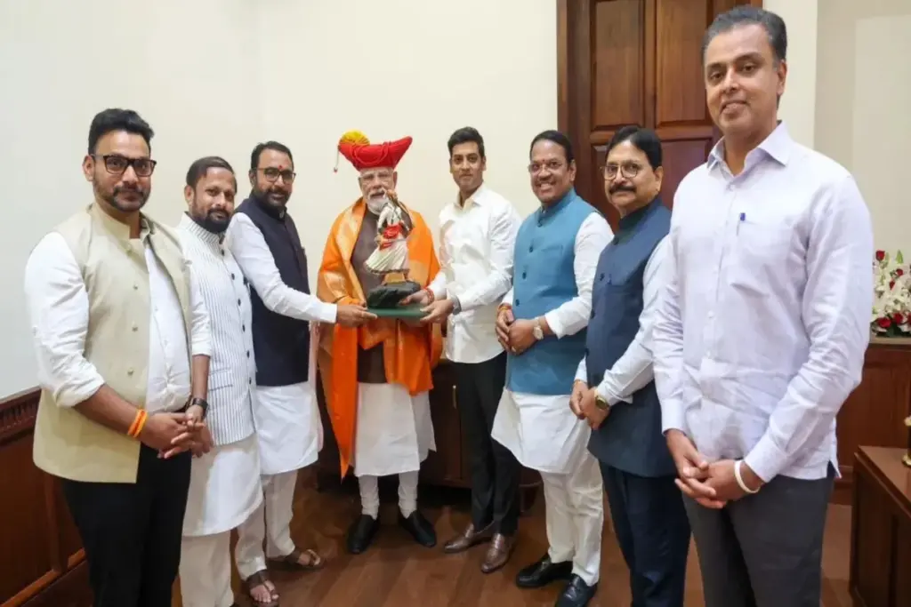 Shiv Sena MPs Meet PM Narendra Modi
