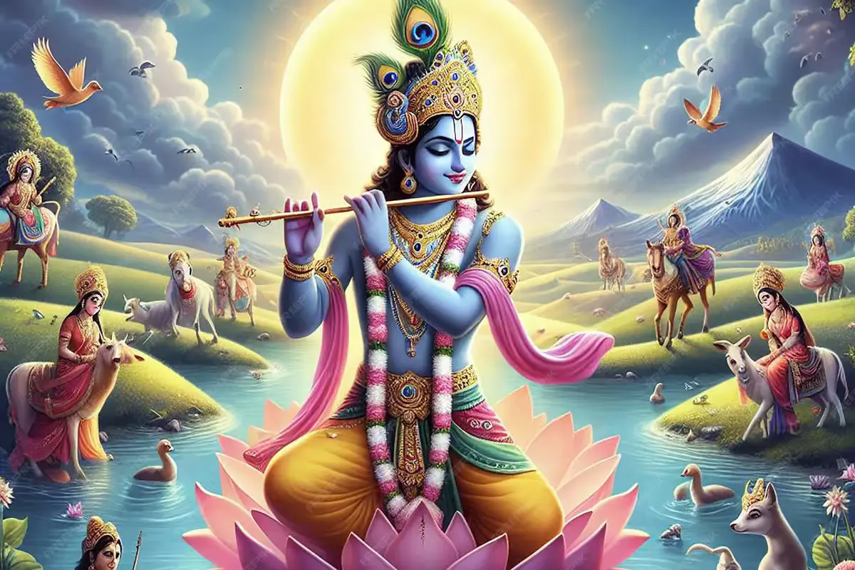 ऐसा कहा जाता है की भगवान श्री कृष्ण को धनवा नाम के बंसी बेचने वाले ने बांसुरी दी थी तब उन्होंने पहली बार बांसुरी पर मधुर धुन छोड़ा था.
