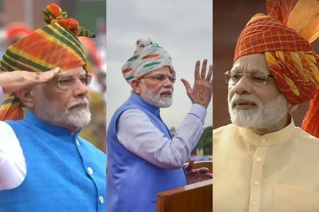 pm modi turban look-independence day 2025
