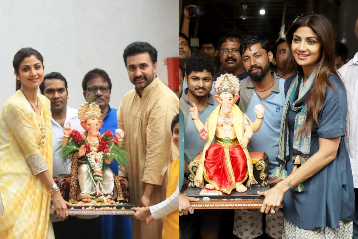 शिल्पा शेट्टी कुंद्रा शिल्पा शेट्टी गणेश चतुर्थी की सबसे बड़ी भक्तों में मानी जाती हैं. हर साल वो धूमधाम से बप्पा को घर लाती हैं और ढोल-नगाड़ों पर झूमकर नाचती भी हैं. राज कुंद्रा और बच्चों के साथ उनका उत्साह देखने लायक होता है. 