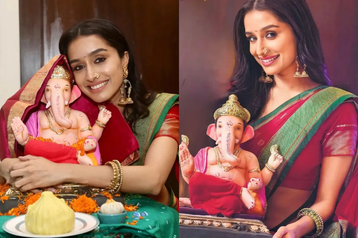 Ganesh Chaturthi 2025: श्रद्धा कपूर श्रद्धा कपूर हर साल गणपति बप्पा का स्वागत करती हैं और मोदक का भोग लगाना नहीं भूलतीं. वो अपने फैंस को सोशल मीडिया पर पूजा और जश्न की झलकियां भी दिखाती हैं. 