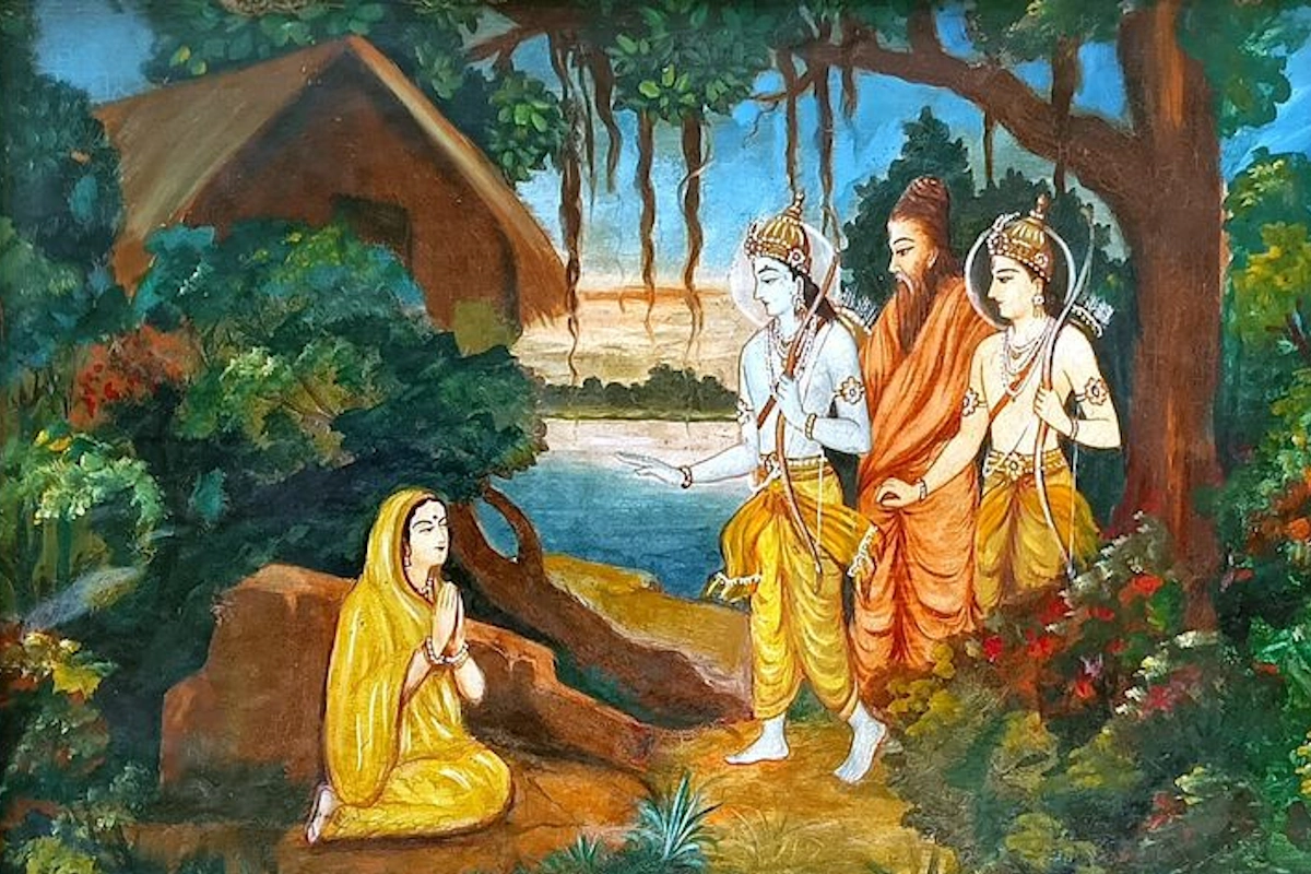 अहल्या का उद्धार श्रीराम के चरण स्पर्श से पत्थर बनी अहल्या को मुक्ति मिली. यह नई शुरुआत और आत्मा की आज़ादी का प्रतीक है.