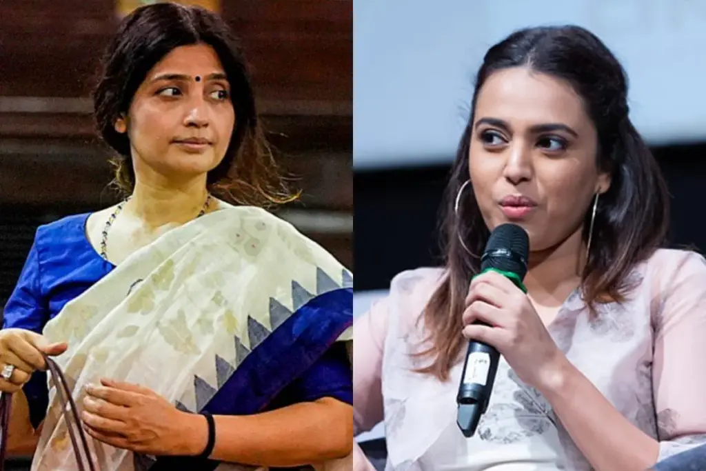 swara bhaskar-dimple yadav