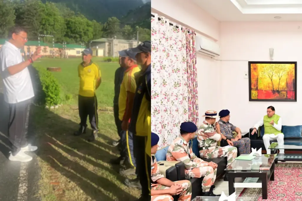 Uttarkashi Cloudburst: उत्तराखंड में भारी बारिश से तबाही, बादल फटने से स्कूल बंद, सीएम धामी ने रेस्क्यू टीम से की मुलाकात - भारत एक्सप्रेस