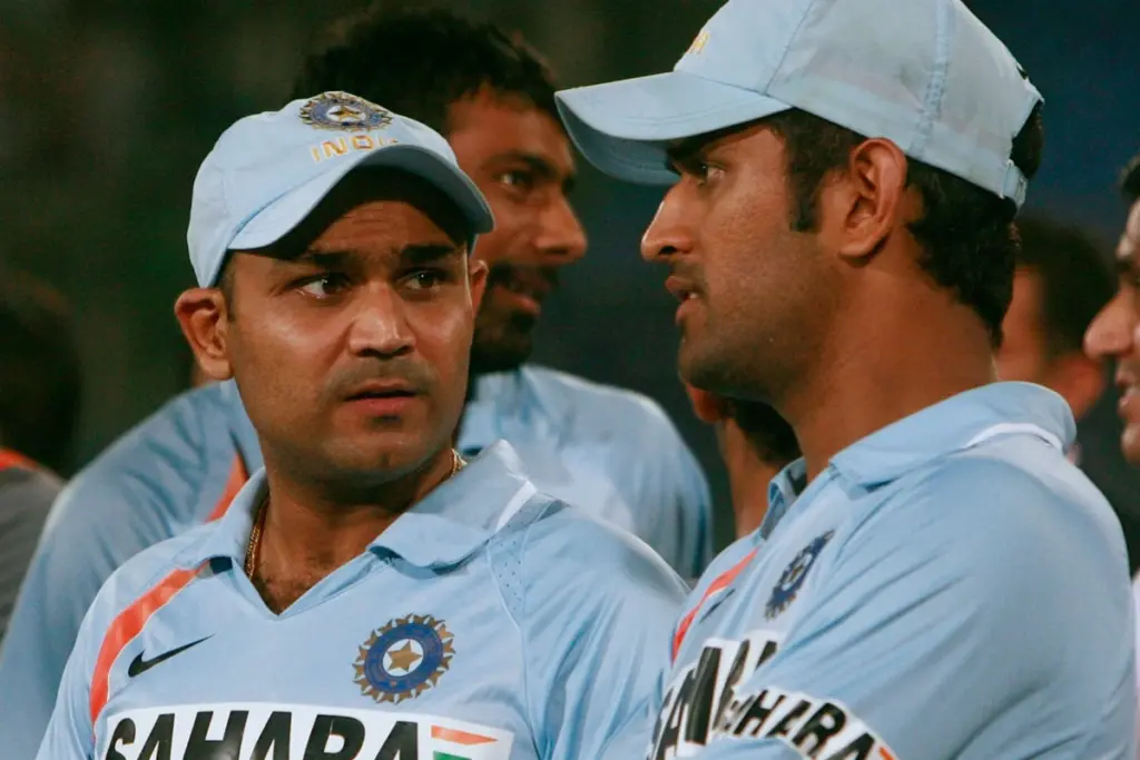 virender sehwag-ms dhoni