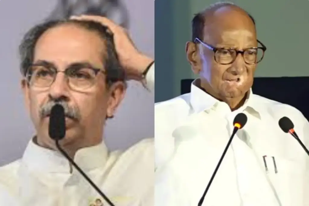 उद्धव ठाकरे और शरद पवार