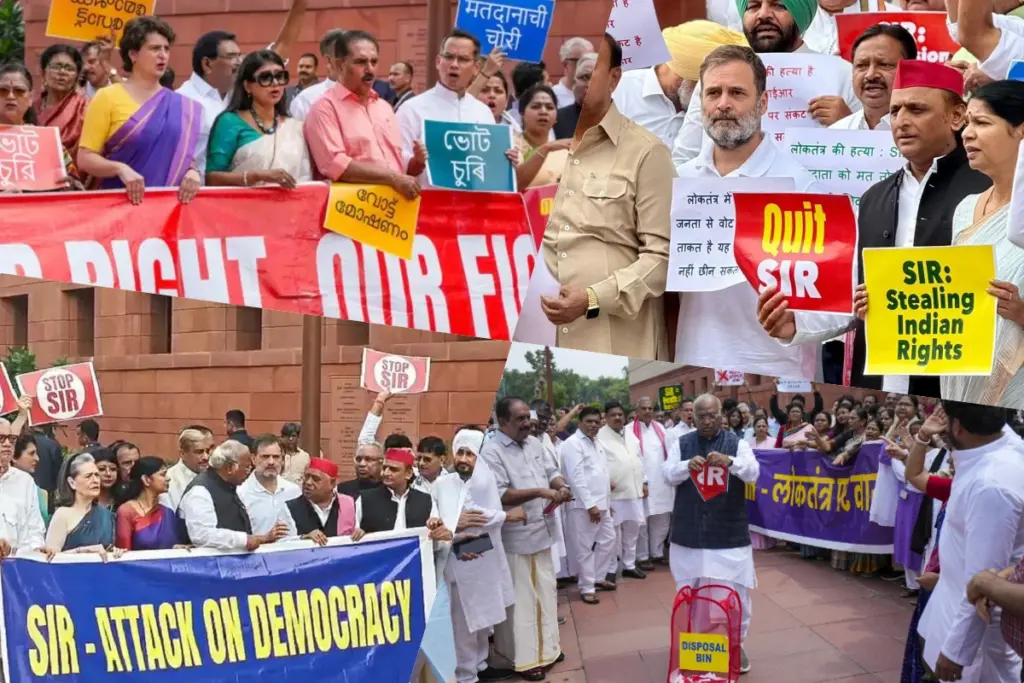Voter List Controversy: विपक्षी सांसदों का हल्ला बोल