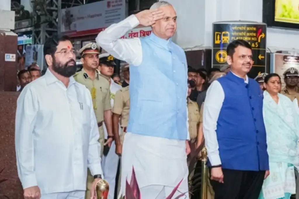 नवनियुक्त राज्यपाल का भव्य स्वागत,