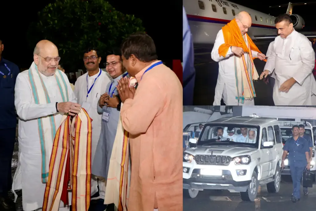 Amit Shah Visits Kolkata
