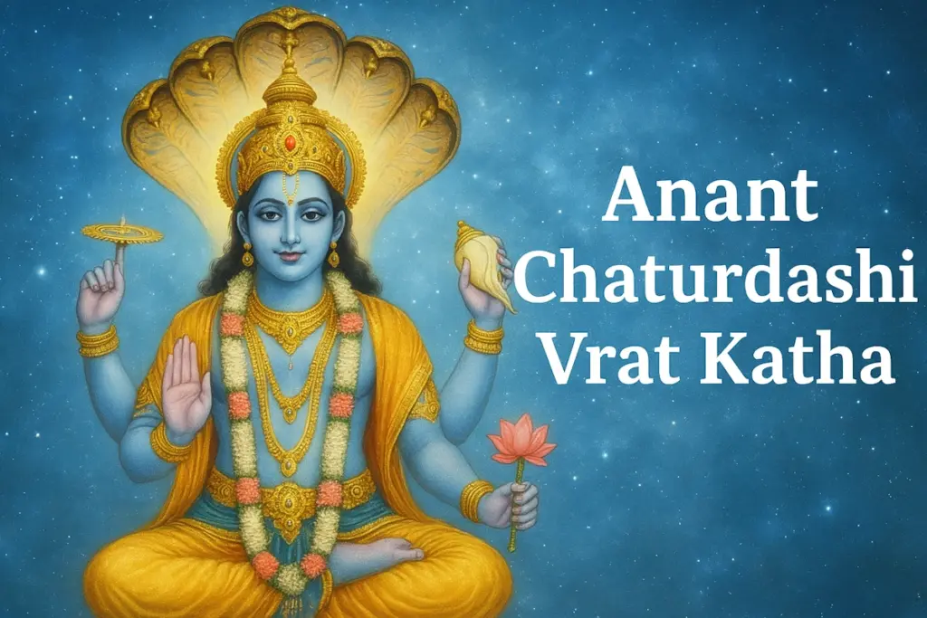 Anant Chaturdashi katha, Anant Chaturdashi 2025, Vishnu Puja, Hindu Festival