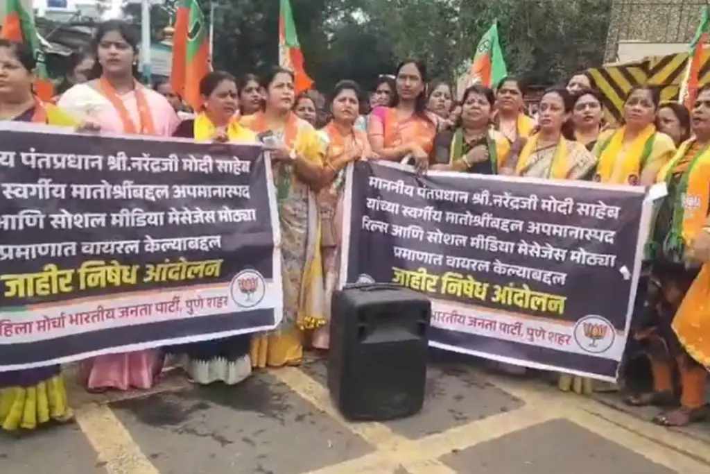 BJP Protest