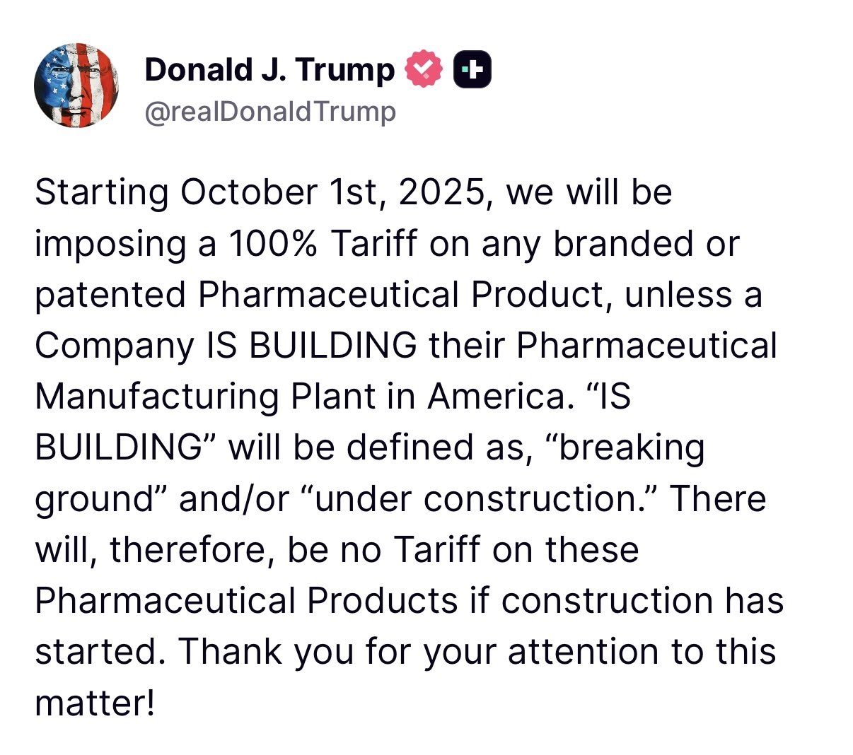 Donald Trump Tariff