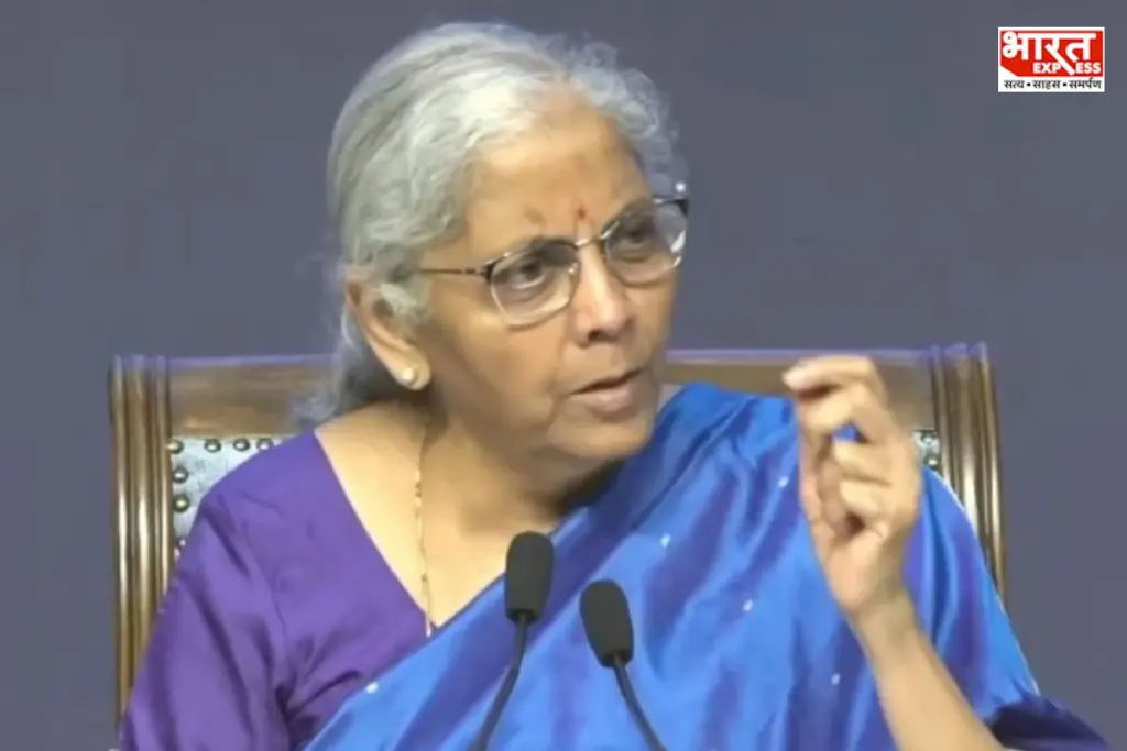 Finance Minister Nirmala Sitharaman