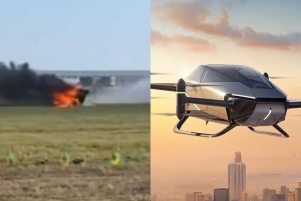 Flying Car Crash