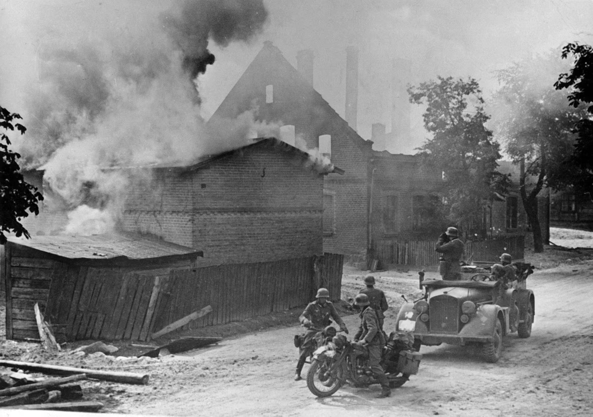 German advance guards
