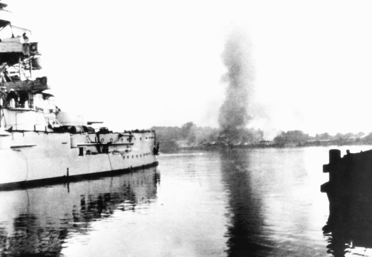 German battleship Schleswig-Holstein