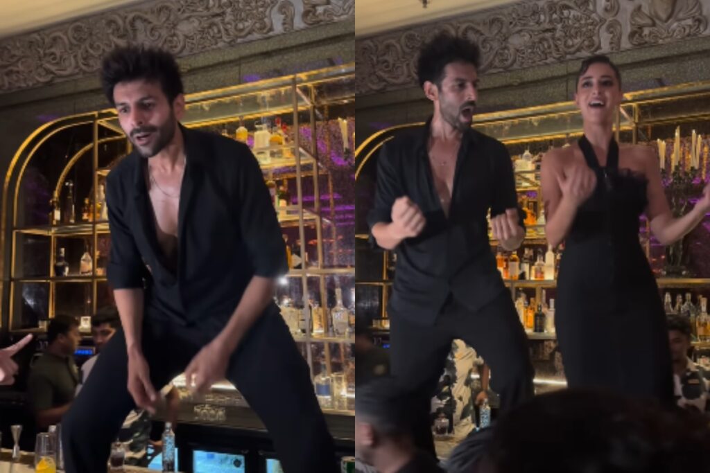 Kartik Aaryan Ananya Panday Dance