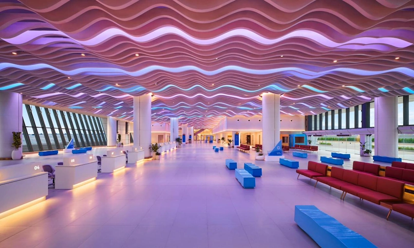 modern cruise terminal