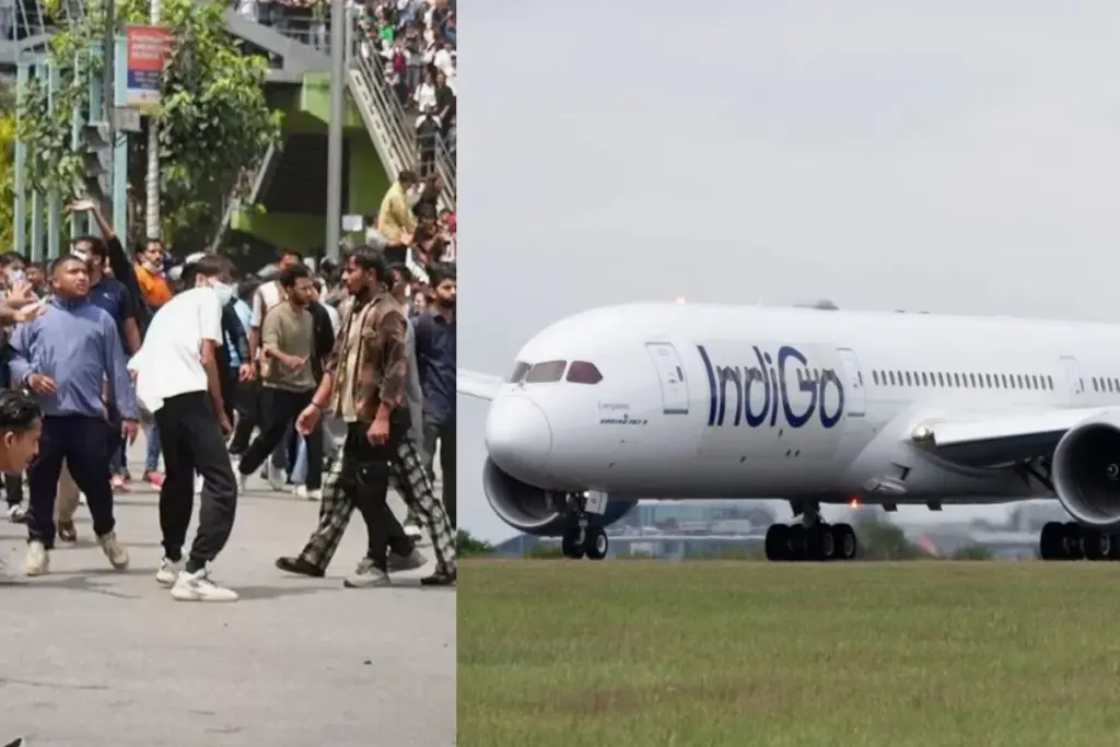 Nepal Protest, Indigo Flights, Airport Closure