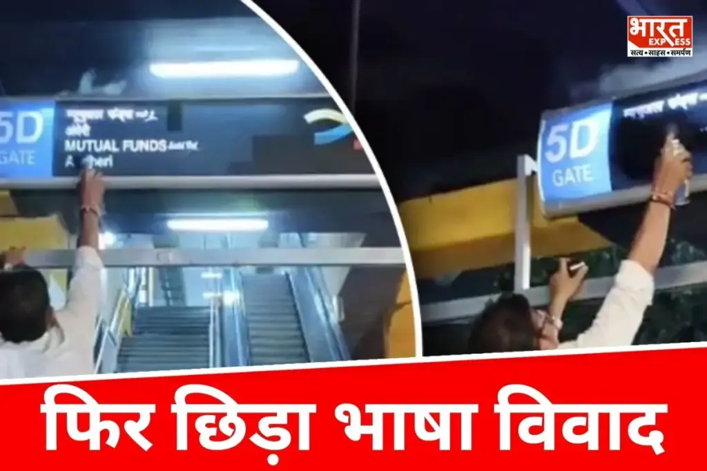 Maharashtra Language Controversy