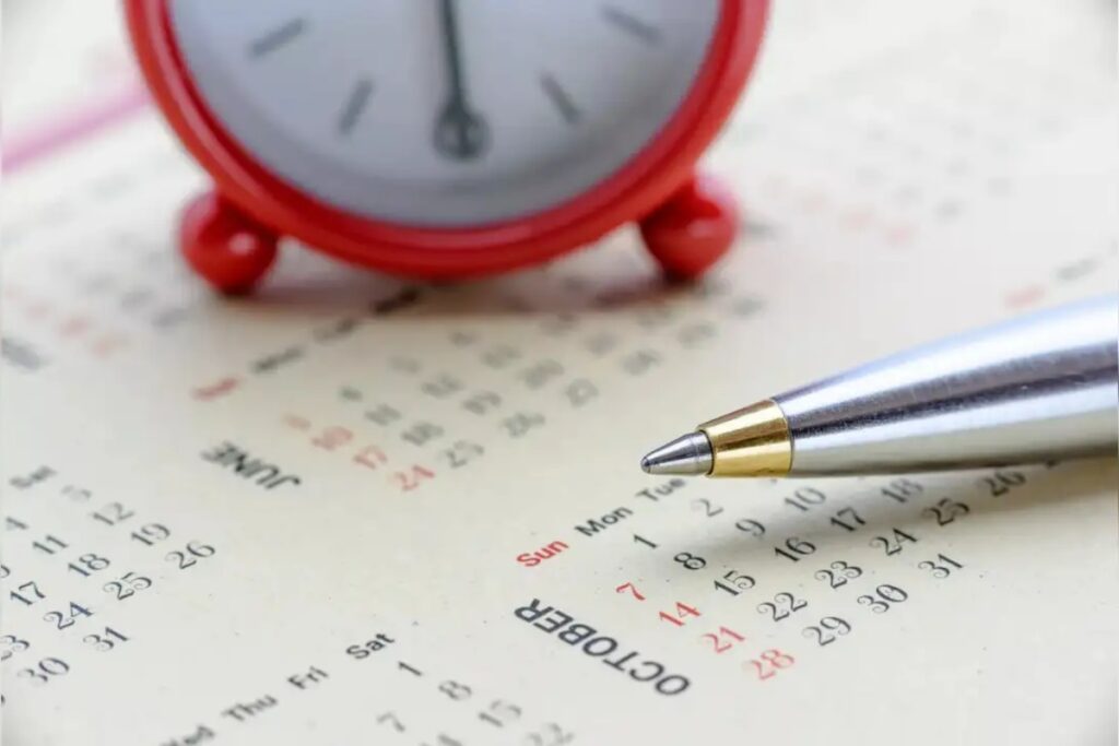 October Exam Calender 2025