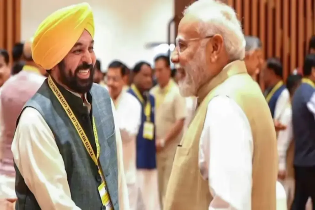 PM Modi Calls CM Bhagwant Mann