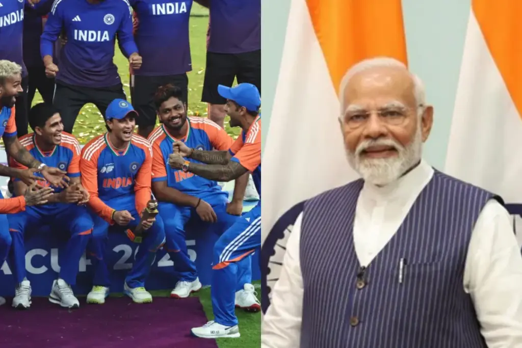 PM Modi Congratulates Team India