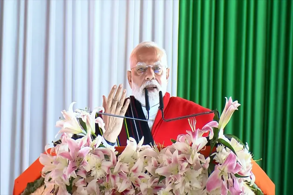 PM Modi in Manipur