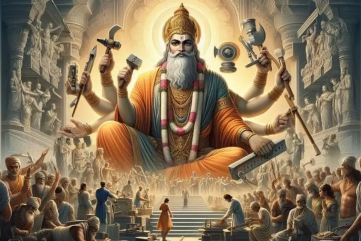 विश्वकर्मा पूजा सिर्फ पूजा-पाठ का दिन नहीं, बल्कि उन मेहनतकश हाथों को सम्मान देने का भी अवसर है, जो हमारे सपनों को हकीकत में बदलते हैं. इस पावन दिन पर मेरी ओर से आप सभी को ढेरों शुभकामनाएँ. भगवान विश्वकर्मा का आशीर्वाद आपके हर काम को सफल बनाए और जीवन में खुशियों व तरक्की की राह खोले. विश्वकर्मा पूजा की हार्दिक शुभकामनाएँ.