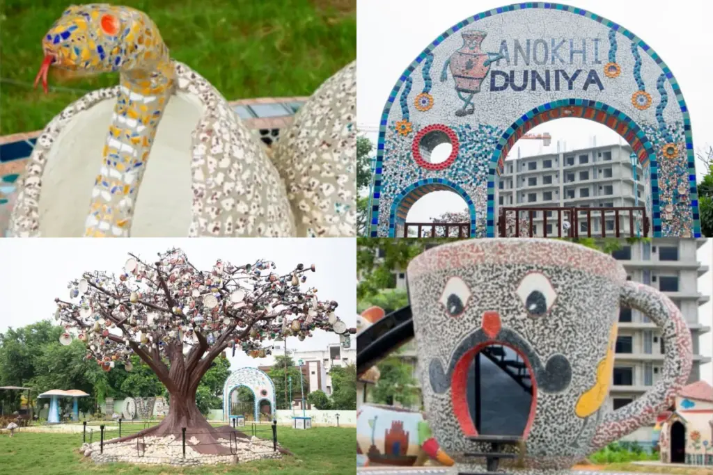 Khurja Anokhi Duniya Park: सिरेमिक वेस्ट से बना खूबसूरत पार्क