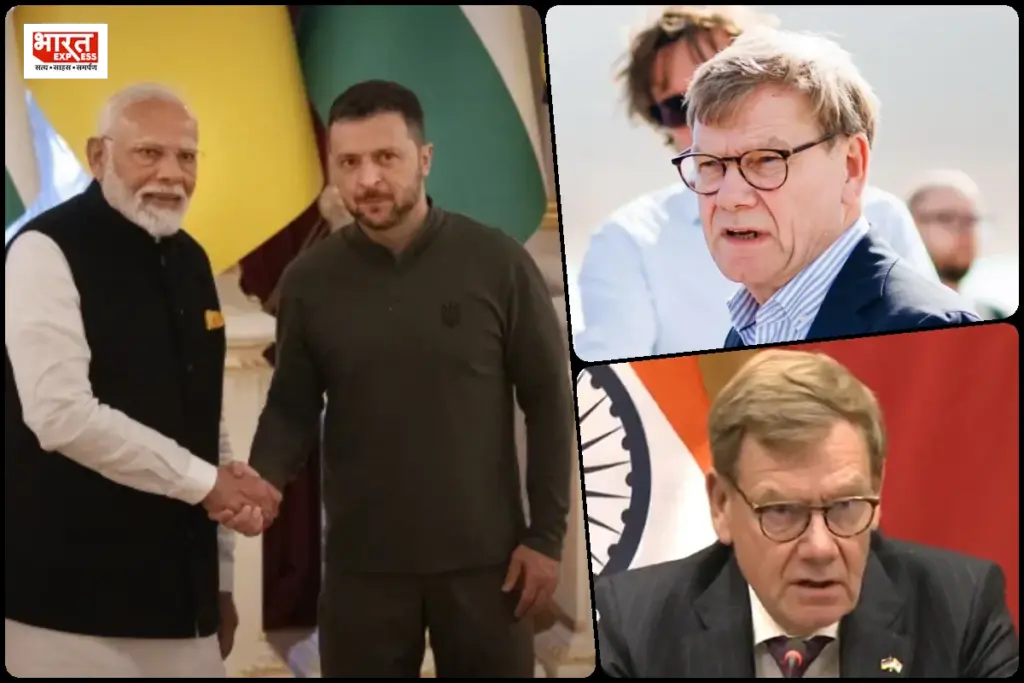 german foreign minister in india