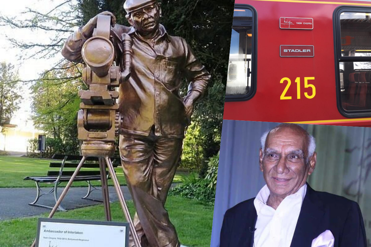 उन्होंने वहां के बर्फीले पहाड़ों और शांत झीलों को इतनी खूबसूरती से फिल्माया कि स्विट्जरलैंड की सरकार भी उनकी कायल हो गई और सम्मान देते हुए उनके नाम की एक सड़क बना दी. साथ ही एक खास ट्रेन यश चोपड़ा एक्सप्रेस चलाई गई और इंटरलेकन में 250 किलो की कांस्य प्रतिमा लगाई गई जो आज भी वहां मौजूद है.
