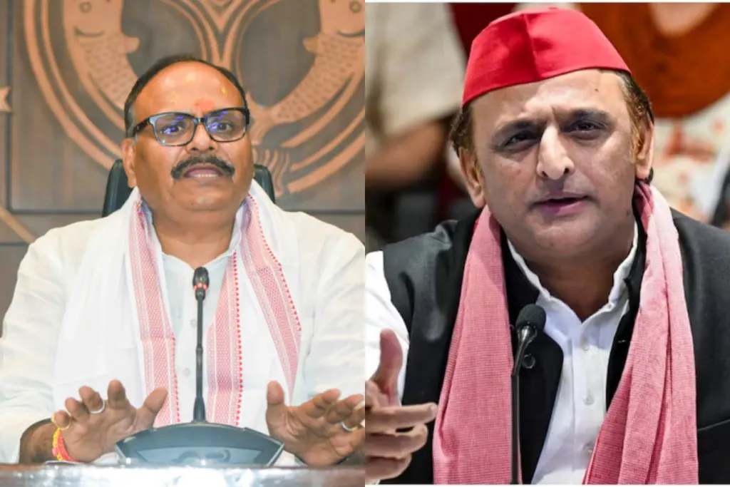 बृजेश पाठक और अखिलेश यादव